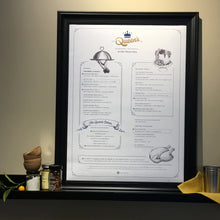 Sparkle Vault Custom Menu, Sparkle Vault Made-To-Order menu, Custom Menu