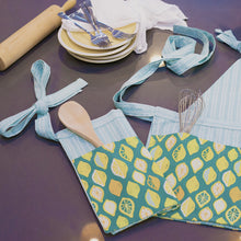 Sparkle Vault Lemon-Lime Aprons, Sparkle Vault Mommy and Me Aprons, Mommy and Me Aprons